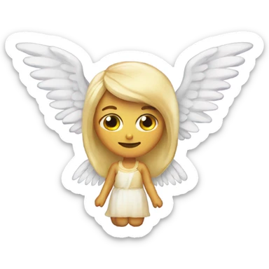 Dina sour with wings sticker