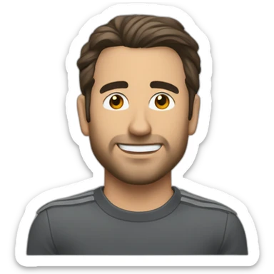 Moreno delgado entrada Nicolás cage sticker