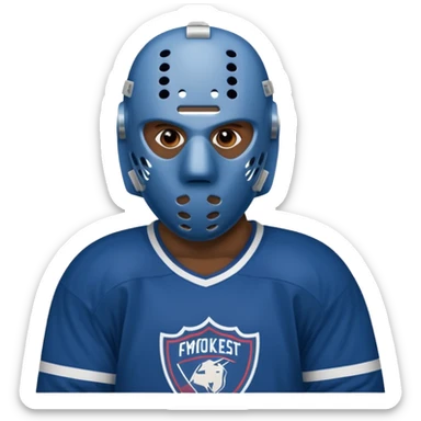 kanye west ice hockey mask sticker