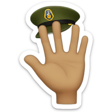 3 finger scout salute sticker