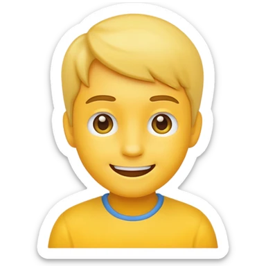Emoji kleiner mann sticker