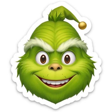 The grinch that stole christmas sticker