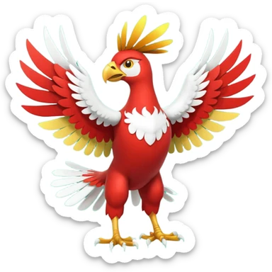 Ho-Oh-Hawlucha-Braviary-fusion sticker