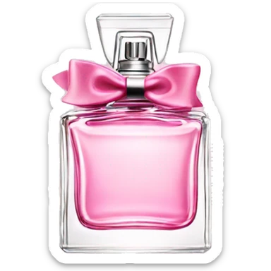 miss dior pink perfume sticker