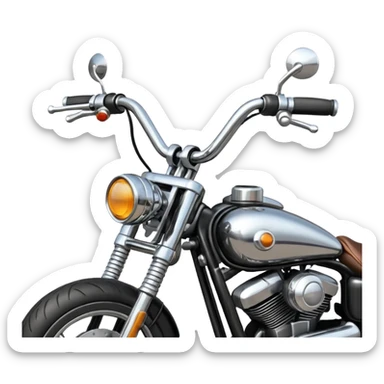 motorycle handlebar sticker