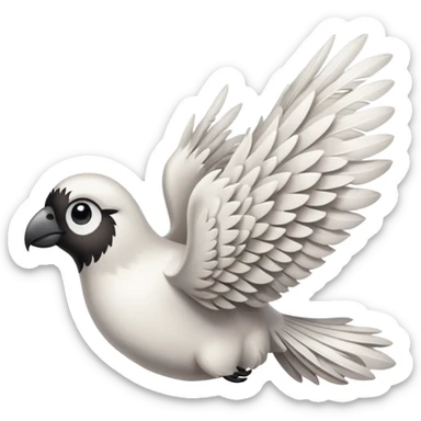 Create a left side wing 🪽 I need exactly like this emoji sticker