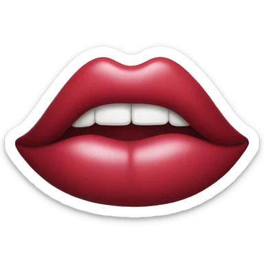 Lip sticker