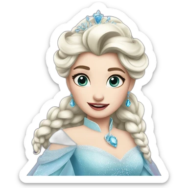 La reine des neiges sticker