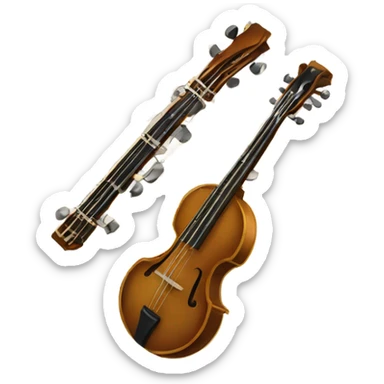 Antonio Vivaldi banjo baroque sticker