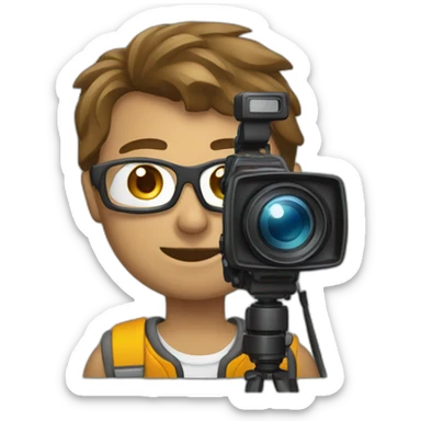 videographer sticker