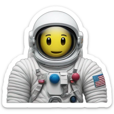 astronaut by KAWS sticker