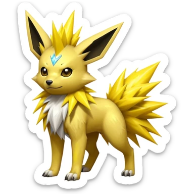 Electric Sparkly Shiny Manectric-Jolteon sticker