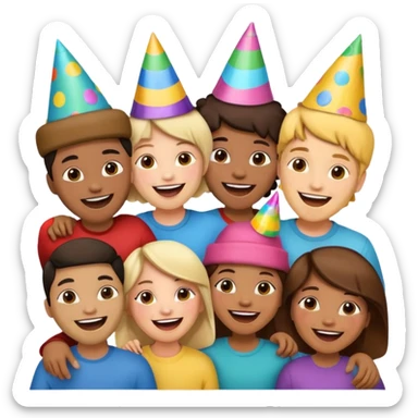 group of friends sticker