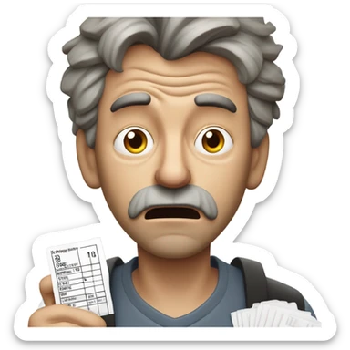 Degenerate gambler sticker