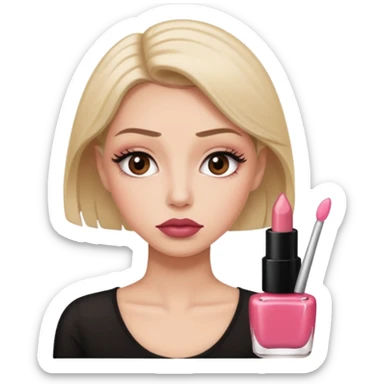 🙄💅🏻要厭世加上眼睫毛（單純頭像 sticker