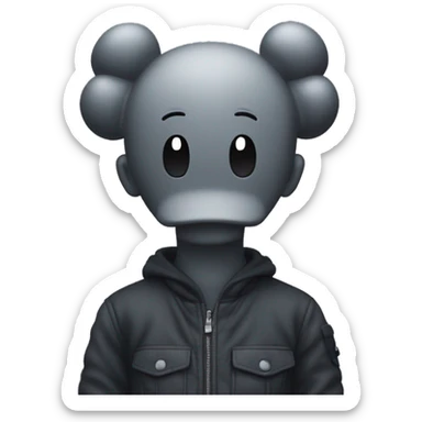 KAWs sticker