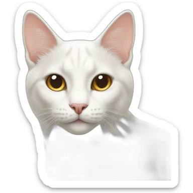 cat color point sticker