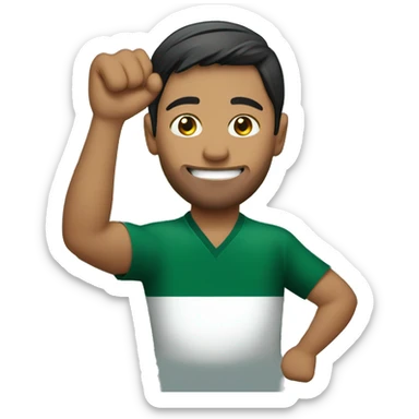 Bangladesh winning troffee sticker