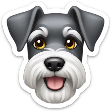 Zwergschnauzer sticker