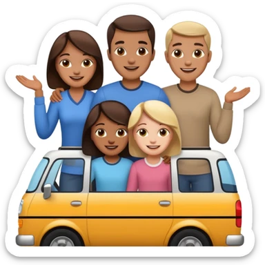 I know they will enjoy this trip family sticker