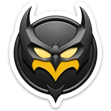 Batman sign sticker