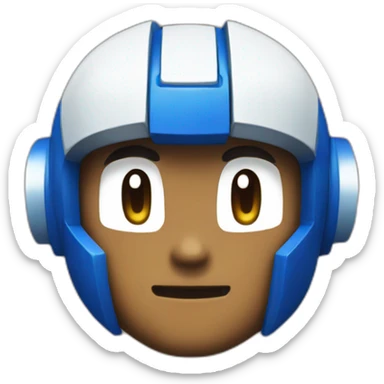 Mega man sticker