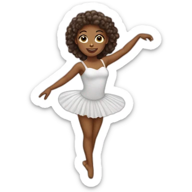 Danseuse étoile  sticker
