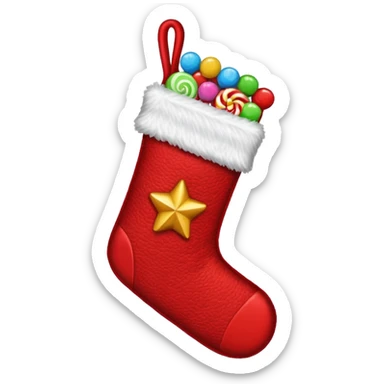 calza della befana sticker