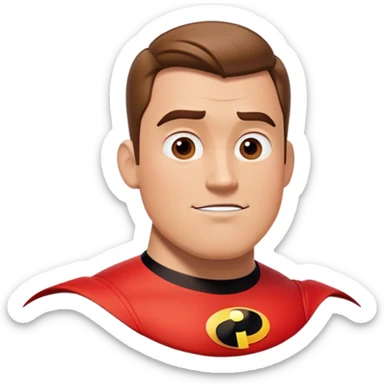 Mr incredible sticker