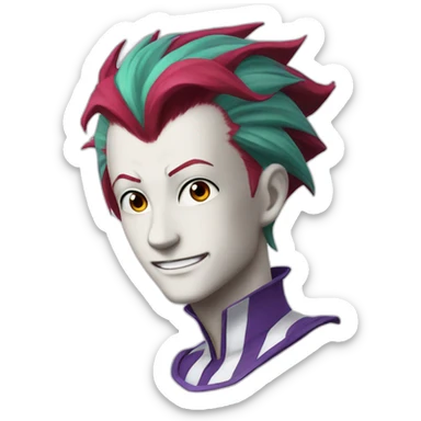 Hisoka sticker