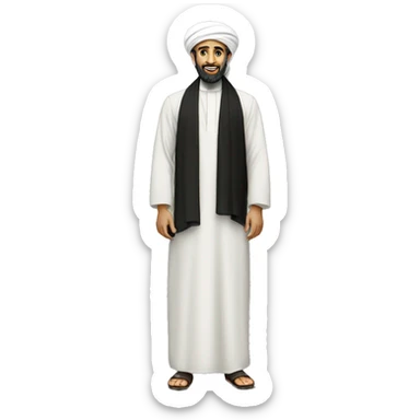 Sheikh shia sayyid islam show full body sticker