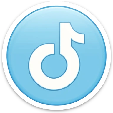A sky-blue circle and a ☑️ With a Verified type tiktok checker symbol Verified  sticker