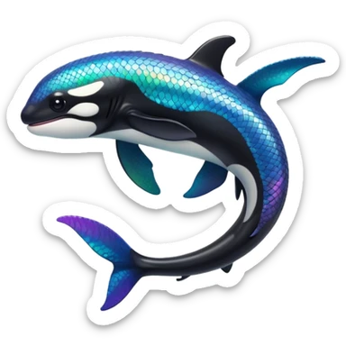 orca mixed with camelion sticker