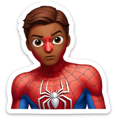 Spider man from marvels spider man 2 for ps5 sticker