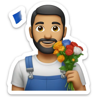 florist with armenian flag sticker