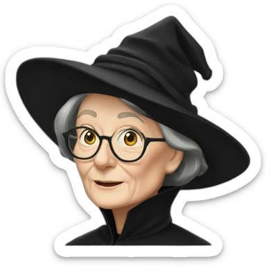 Minerva McGonagall sticker