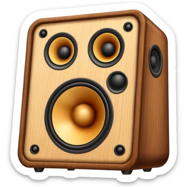 Loudspeaker sticker