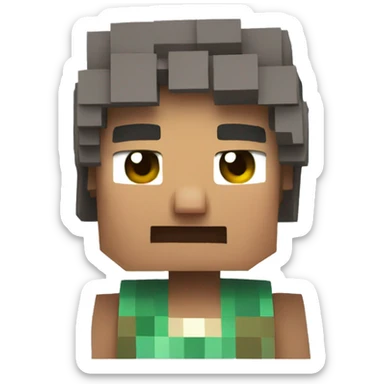 Minecraft Villager sticker