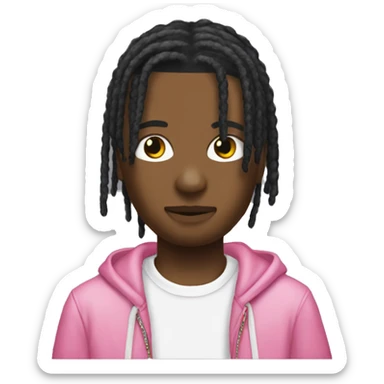 hello kitty travis scott sticker