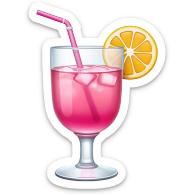 bebida rosa sticker