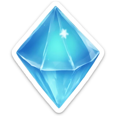 Plumbob sims blue ice sticker