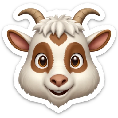 Lupe (goat) from the Ferdinand Disney movie sticker