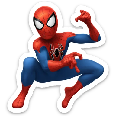 Spider-Man doing the griddy  sticker