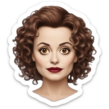 helena bonham carter sticker