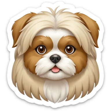 Shih zhu highland terrior sticker
