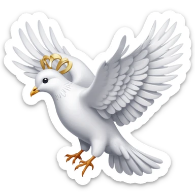 Holy spirit dove sticker