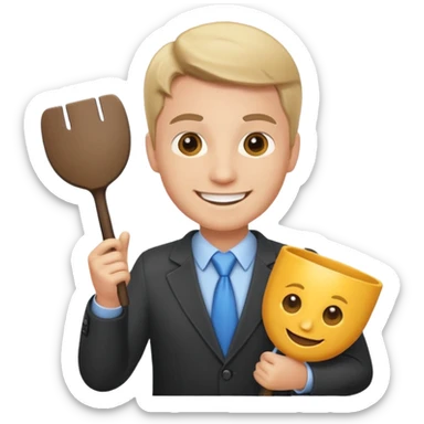 marketing agent with props

 sticker