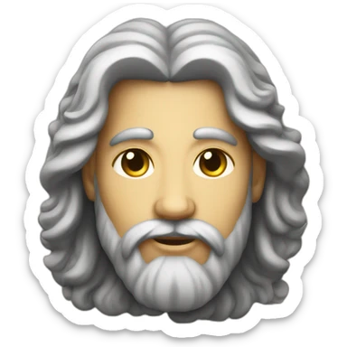 a button for radiant Biblical artworks sticker