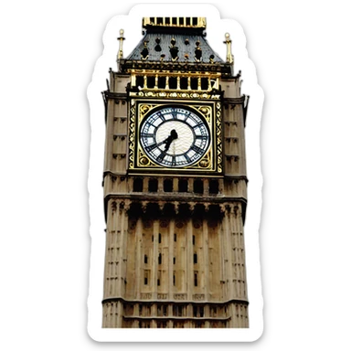 Big Ben London sticker