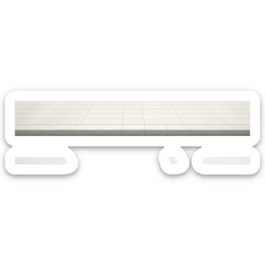 Street Sidewalk only pavement and street sticker